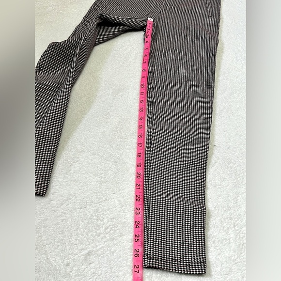 Zara Plaid Houndstooth High Waisted Skinny Pant - Medium (28") - Picture 6 of 12